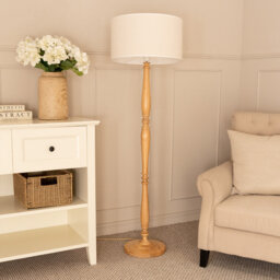 Ardeha 149cm Natural Traditional Floor Lamp