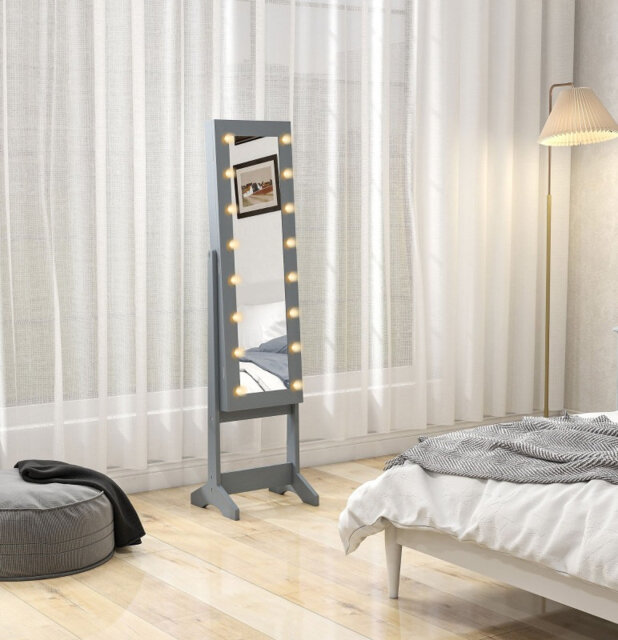 Freestanding Jewelry Armoire