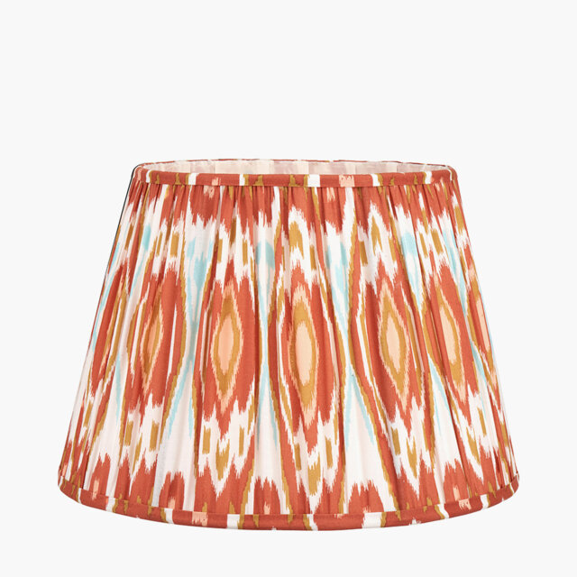 Pleated Cotton Cylinder Shade