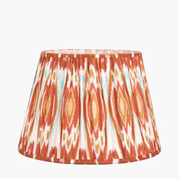 Pleated Cotton Cylinder Shade
