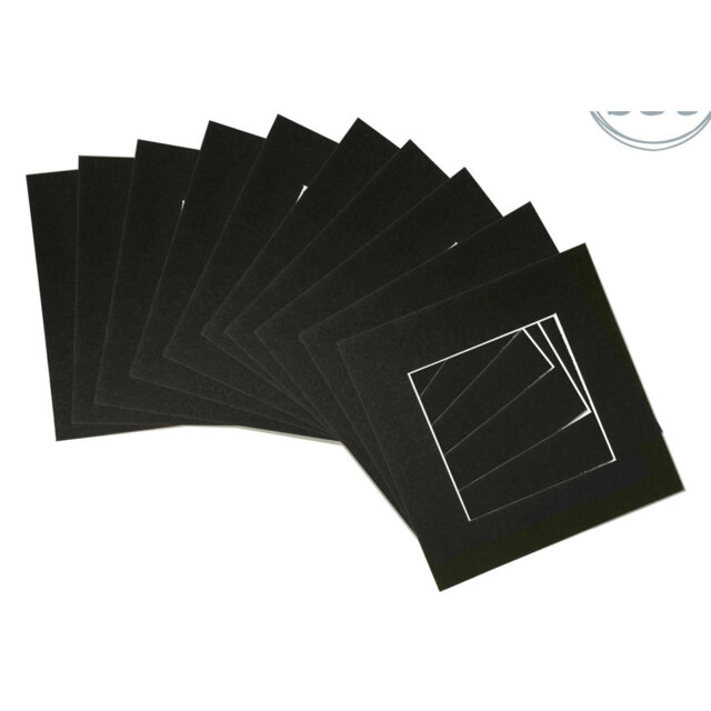 Bevelled Shadow Box Picture Frame with Mat