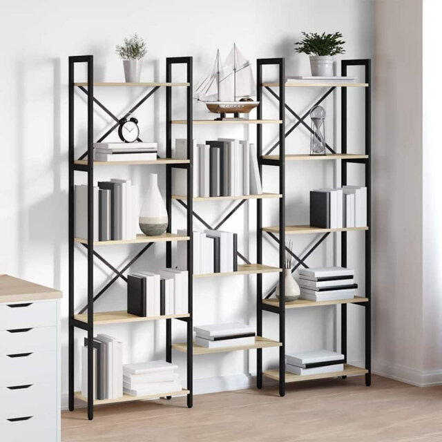 167cm H x 156cm W Steel Bookcase