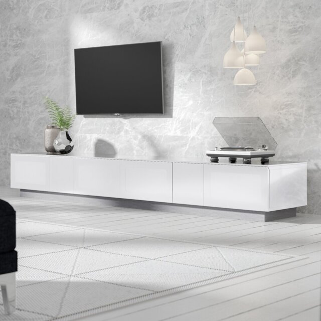 "Abarne Unfinished TV Stand for TVs up to 88"""