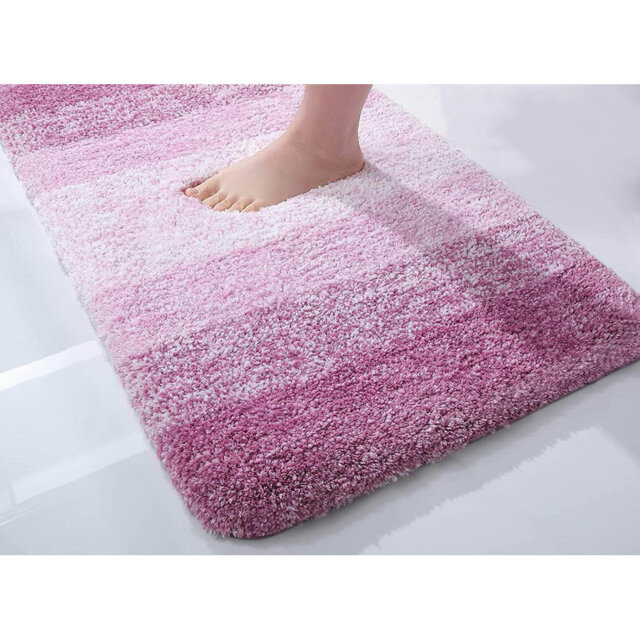 Microfiber Bath Mat, Non-Slipabsorbent Bathroom Mat