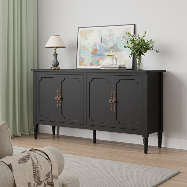 149.6cm Wide Solid Wood Sideboard