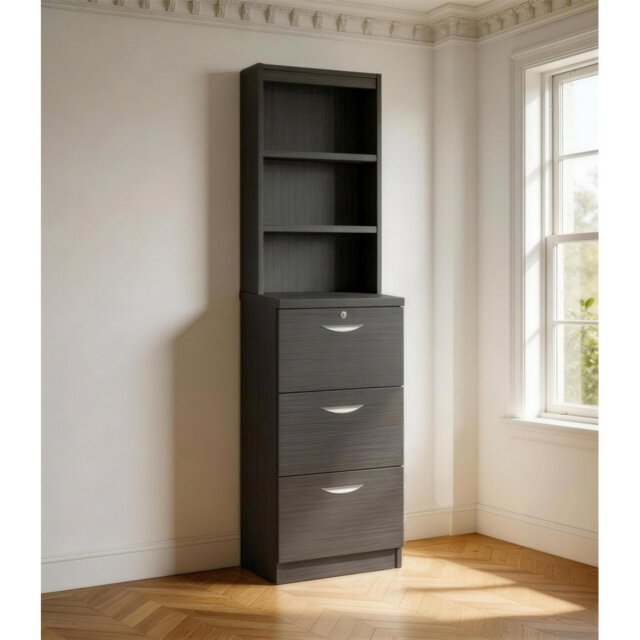 Jeremy 48cm Wide 3 -Drawer File Cabinet