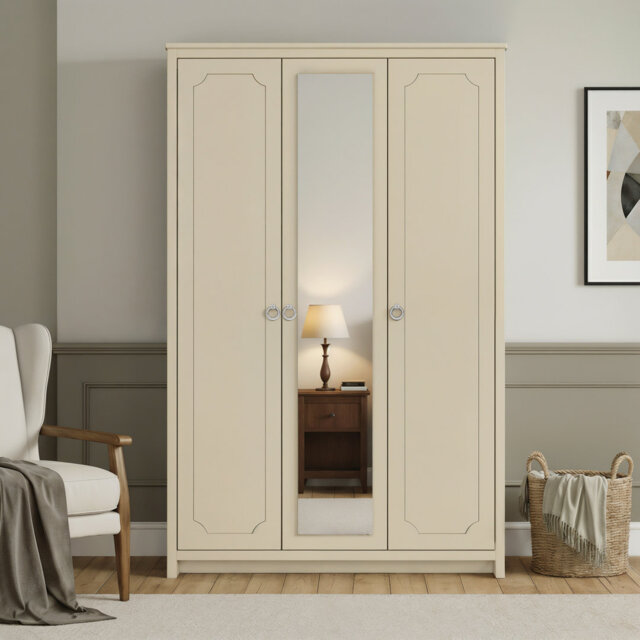 Verve 3 Door Wardrobe with Mirror