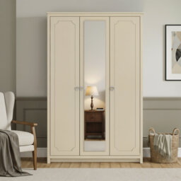 Verve 3 Door Wardrobe with Mirror