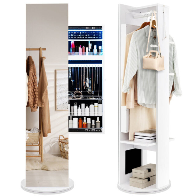 Arene Freestanding Jewelry Armoire
