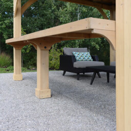 Manufactured Wood Soft-top Gazebo