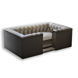 Kaycee Leather Pet Bed