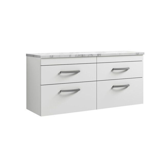 Athena 120.5cm Double Bathroom Vanity Base Only