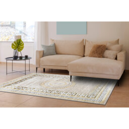 Cream / Gold Rug