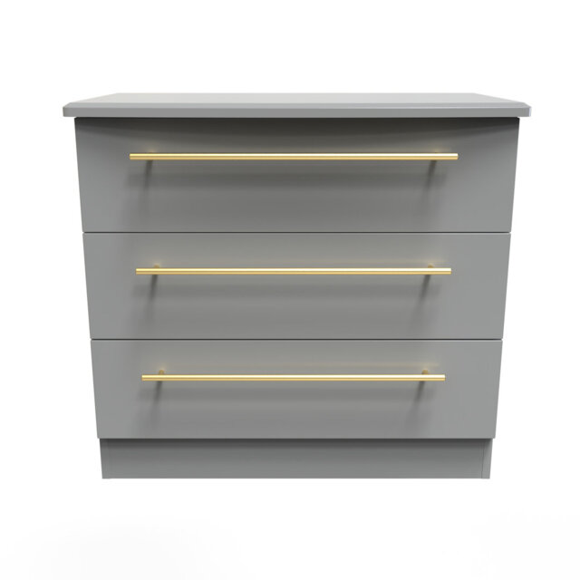 Fully Assembled Addasyn 3 Drawer 76.5Cm W Chest of Drawers