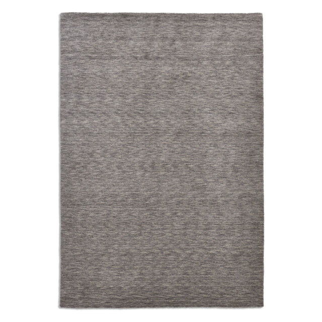 Hand Loomed Wool Grey Rug