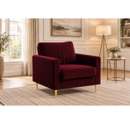 Lotsee Velvet Armchair