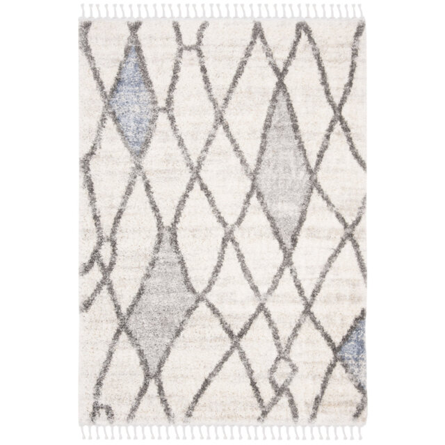 Barnes Hooked Cream Rug