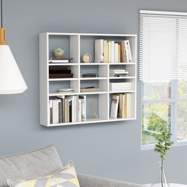 Ramus 10 Piece Wood Accent Shelf