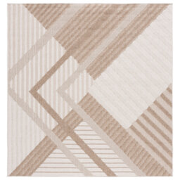 Global Geometric Indoor/Outdoor Area Rug in Brown