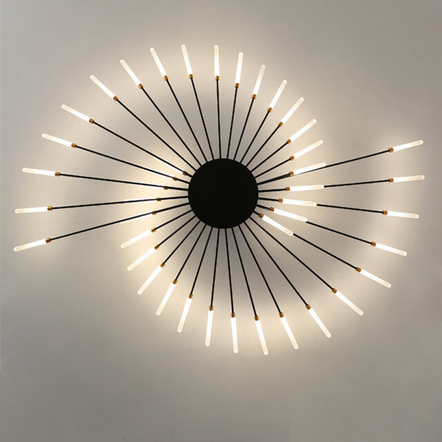 Acrylic LED Semi Flush Mount