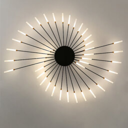 Acrylic LED Semi Flush Mount