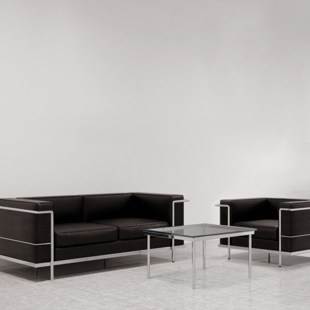 Beck Genuine Leather Loveseat