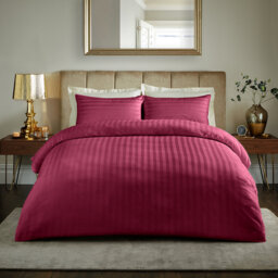 Nome Satin Solid Colour Duvet Cover Set with Pillowcases