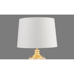 35cm Hessian Linen Empire Table Lamp Shade