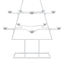 vidaXL Metal Christmas Tree for Decoration Outdoor Artificial Xmas Tree Black