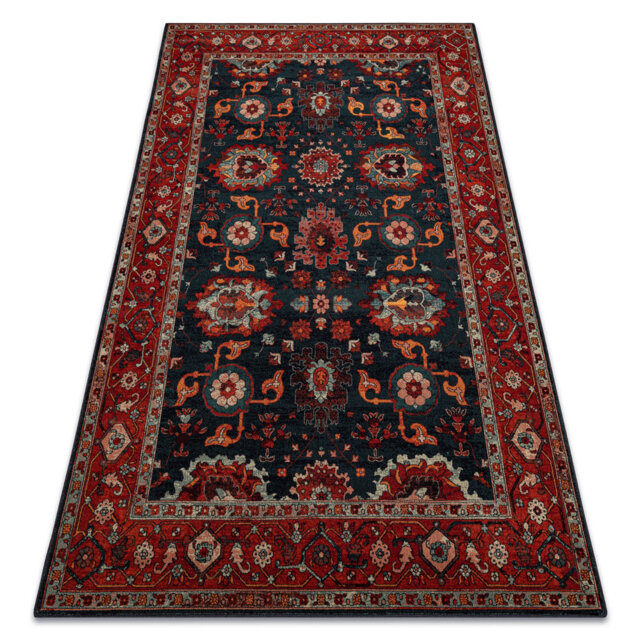 Ansel Oriental Machine Woven Area Rug