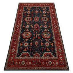 Ansel Oriental Machine Woven Area Rug