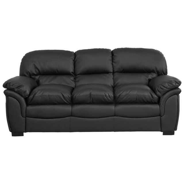 Sarno 3 Seater Faux Leather Sofa