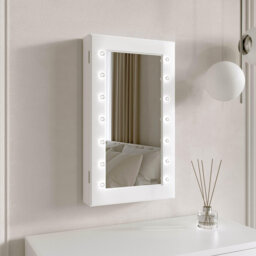 Beedeville Wall Jewelry Armoire