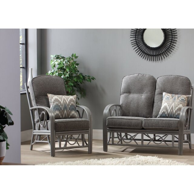 Fleishman 2 Piece Conservatory Sofa Set