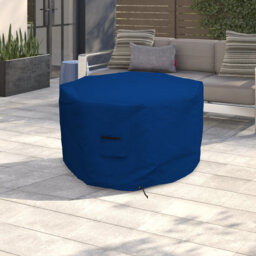 Heavy Duty Multipurpose Outdoor Octagon Fire Pit Cover,Durable & UV Resistant Patio Waterproof Cover