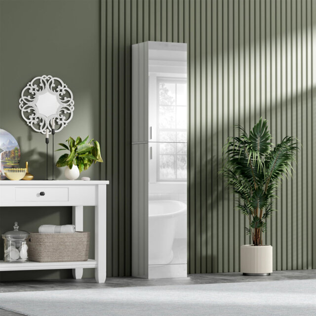 Freestanding Linen Cabinet