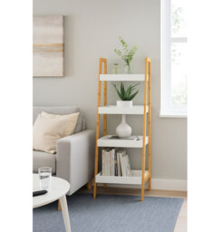 Dwinnell Bamboo Freestanding Bathroom Shelves