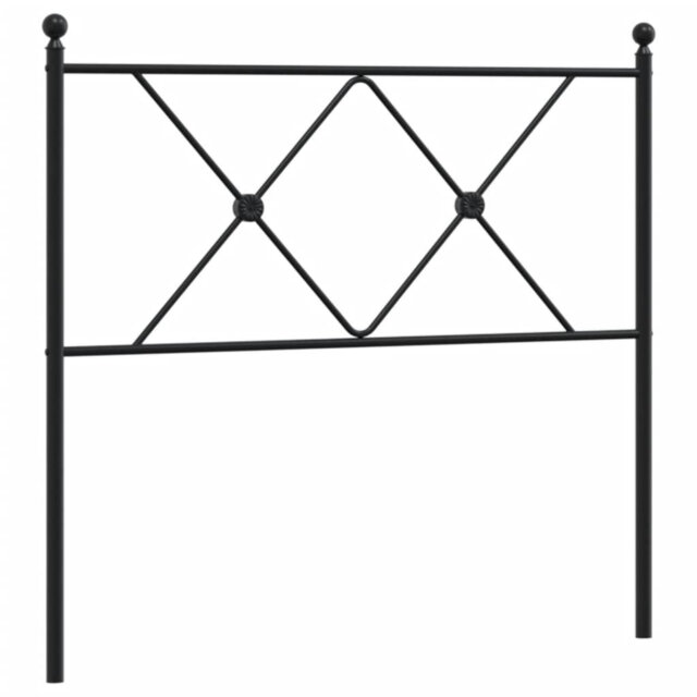 Metro Lane Metal Replace Headboard White 90Cm