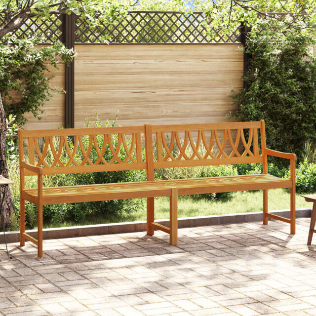 Garden Bench Outdoor Dining Bench Wooden Bench Seat Solid Acacia Wood