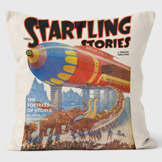 Startling Stories of the Stars - Pulp Fiction Cushion