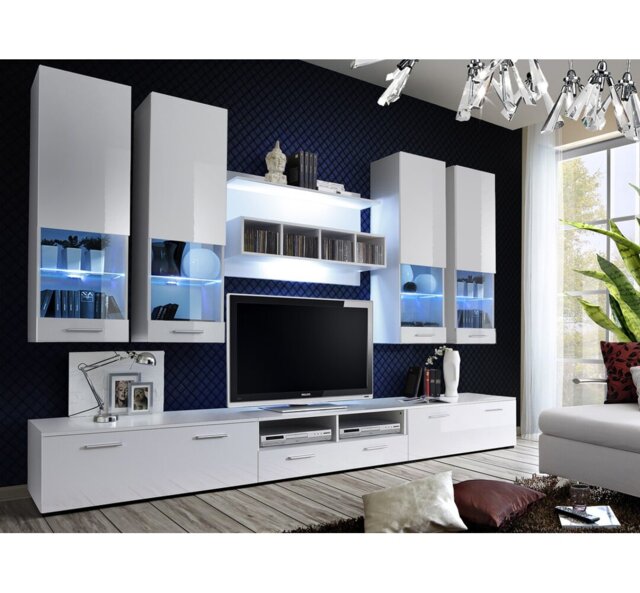 "Balmorhea Unfinished Floating Entertainment Centre for TVs up to 65"""