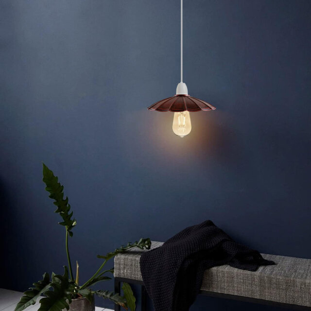8cm H Metal Empire Lamp Shade