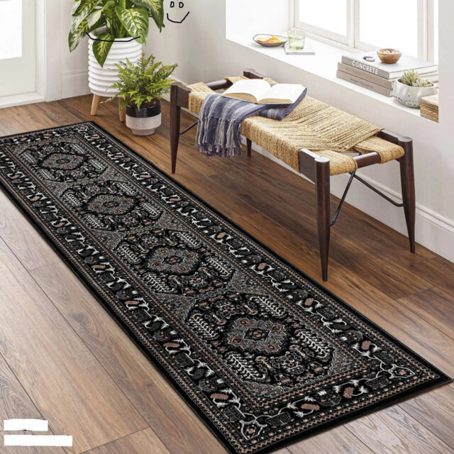 Modern Traditional Long Hallway Runner Rug Bedroom Carpet Soft Rugs Kitchen Floor Mat*