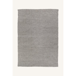 Laiah Flatweave Wool Grey/White Rug
