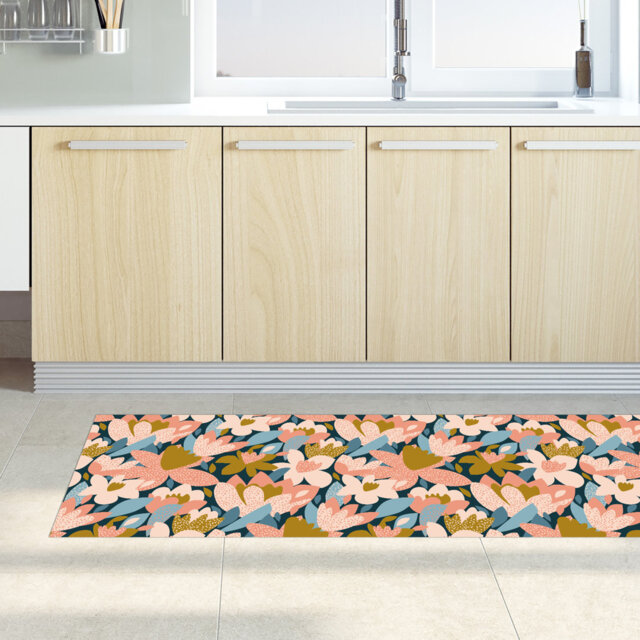 Gearald Floral Machine Woven Mlticolour Area Rug