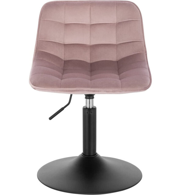 Suncrest Swivel Upholstered Adjustable Height Counter Stool with Metal Frame