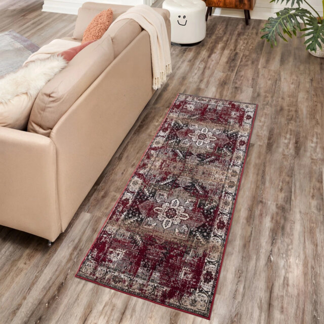 Large Traditional Rugs Non Slip Hallway Runner Rug Living Room Bedroom Carpet Mat