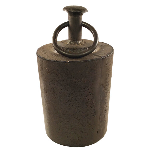 Emme Round Weight Iron Floor Door Stop
