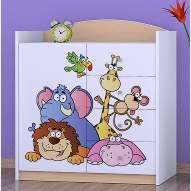 Niemeyer Kids 4 - Drawer Combo Dresser