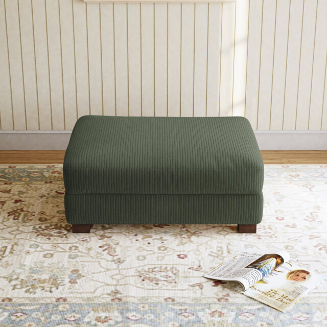 Maelina 110.5Cm Wide Rectangle Standard Ottoman